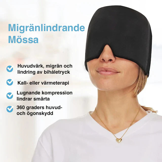 Kylmössa med svalkande gel – för huvud och ansikte